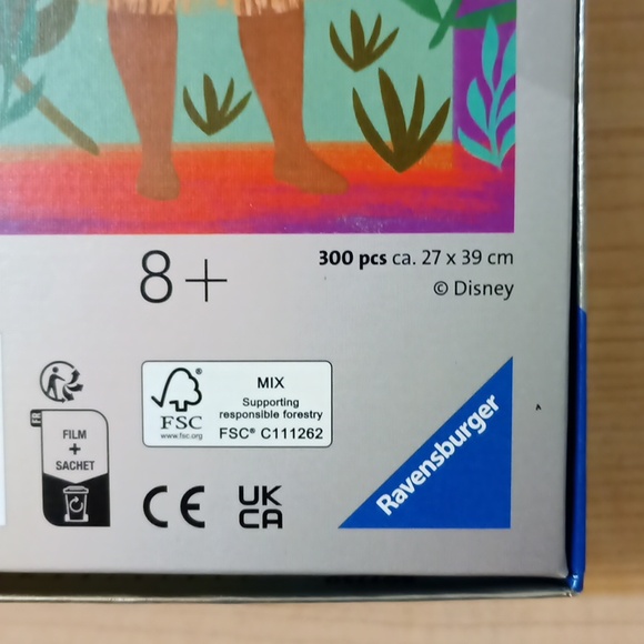 Disney Moana Ravensburger 300 pc jigsaw puzzle - Picture 4 of 7